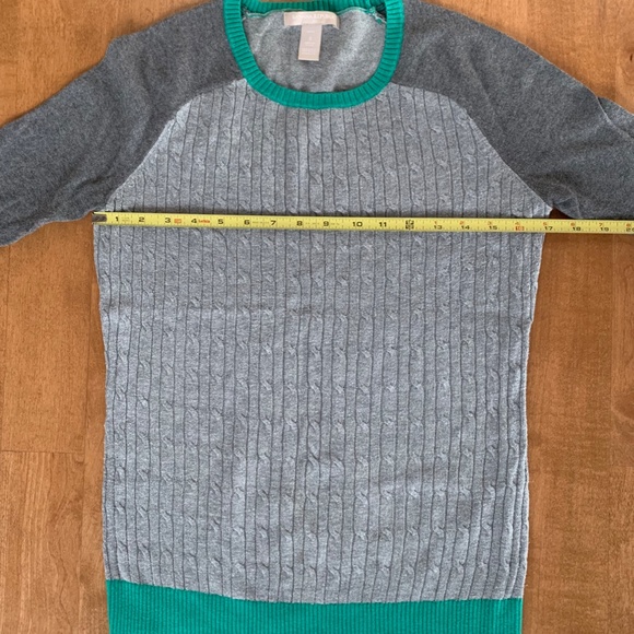 Last call! Banana Republic colorblock sweater S, EUC - Picture 4 of 5